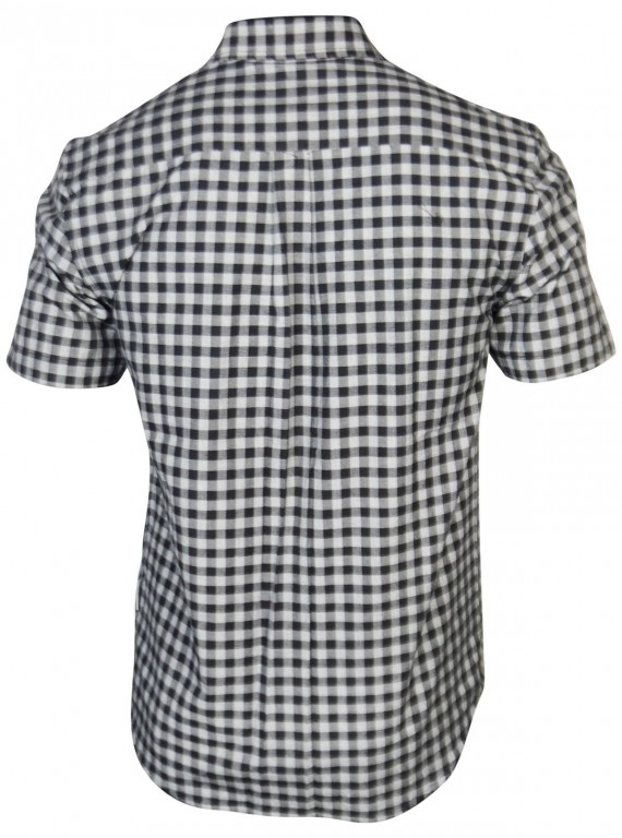 Regular Fit - Black Checkered Shirt