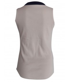 Graphica Print High Neck Top