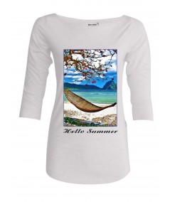 Hello Summer Printed Top