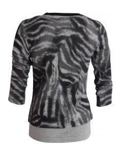 Ink Spread Fleece Set Top