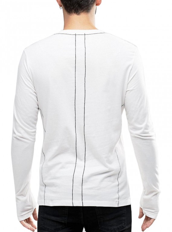 White Long Tshirt