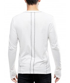 White Long Tshirt