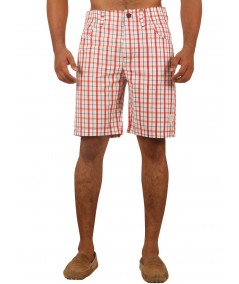 Red Checked Shorts