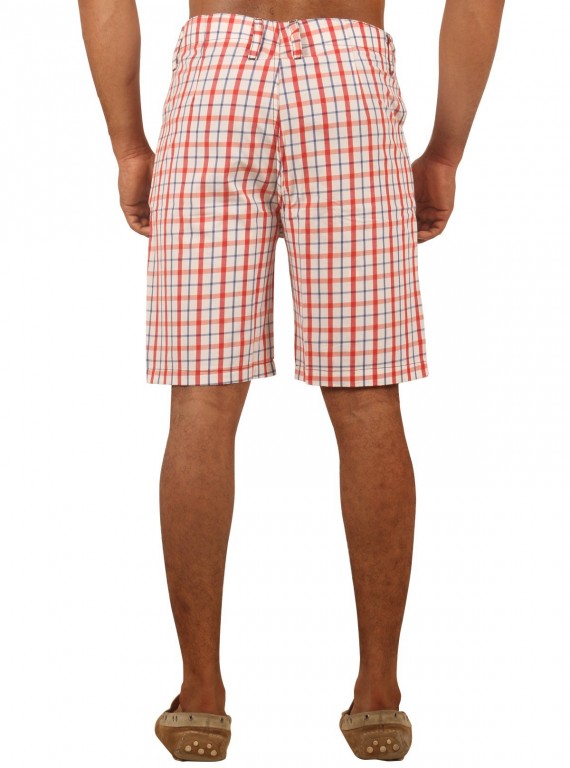 Red Checked Shorts