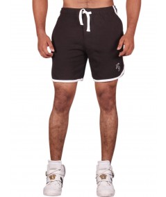 Black Boxer Fleece Shorts