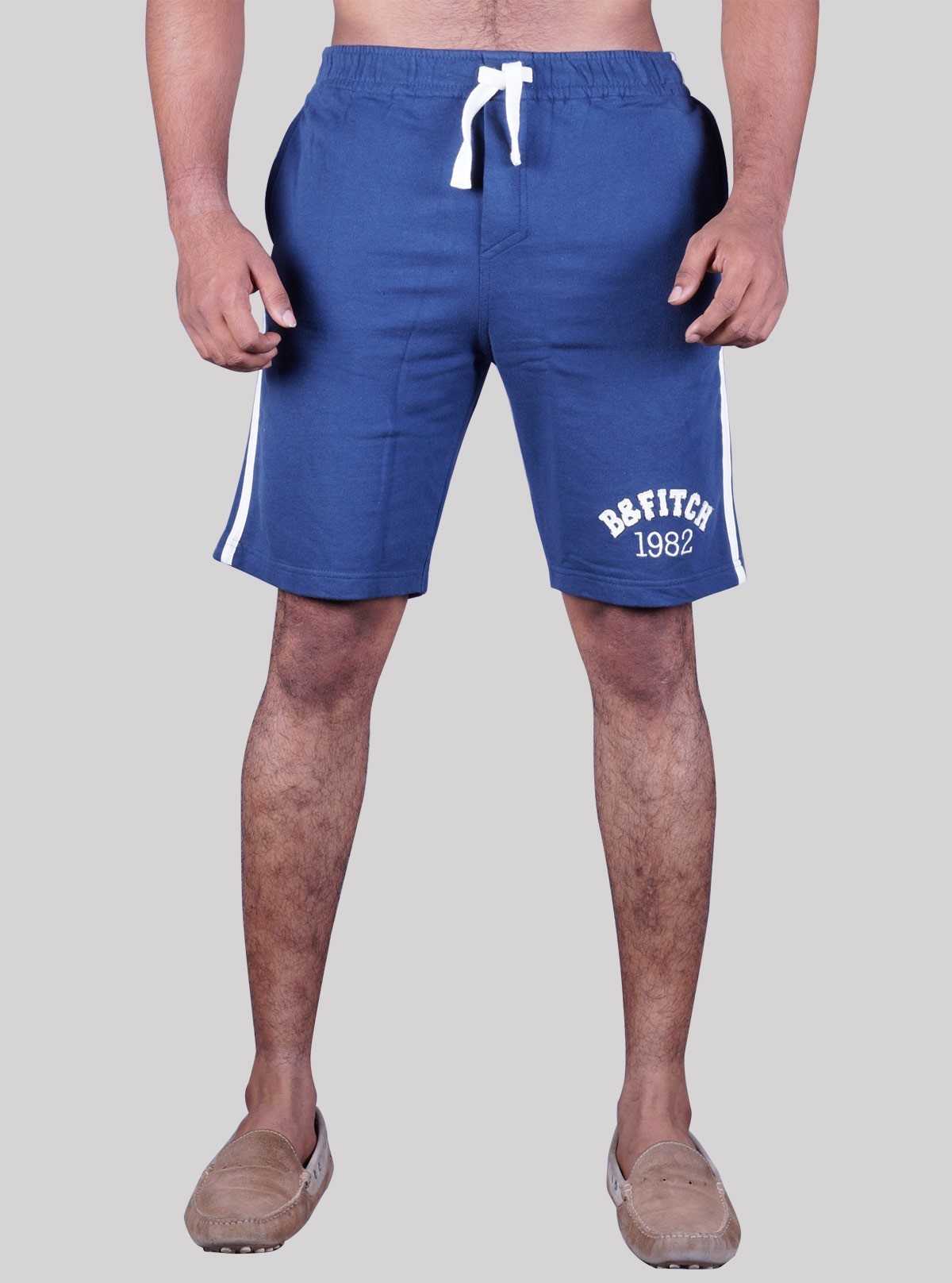 mens long fleece shorts