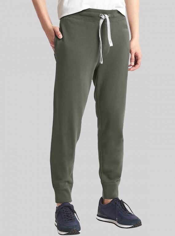 Men’s Grey Cuffed Joggers – Smart Fit, Ultimate Comfort & Style