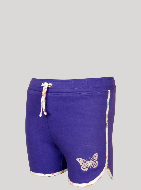 Womens Purple Shorts