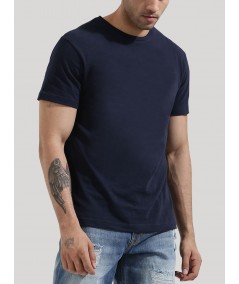 Navy Crew Neck T-Shirt for Men – Boer and Fitch