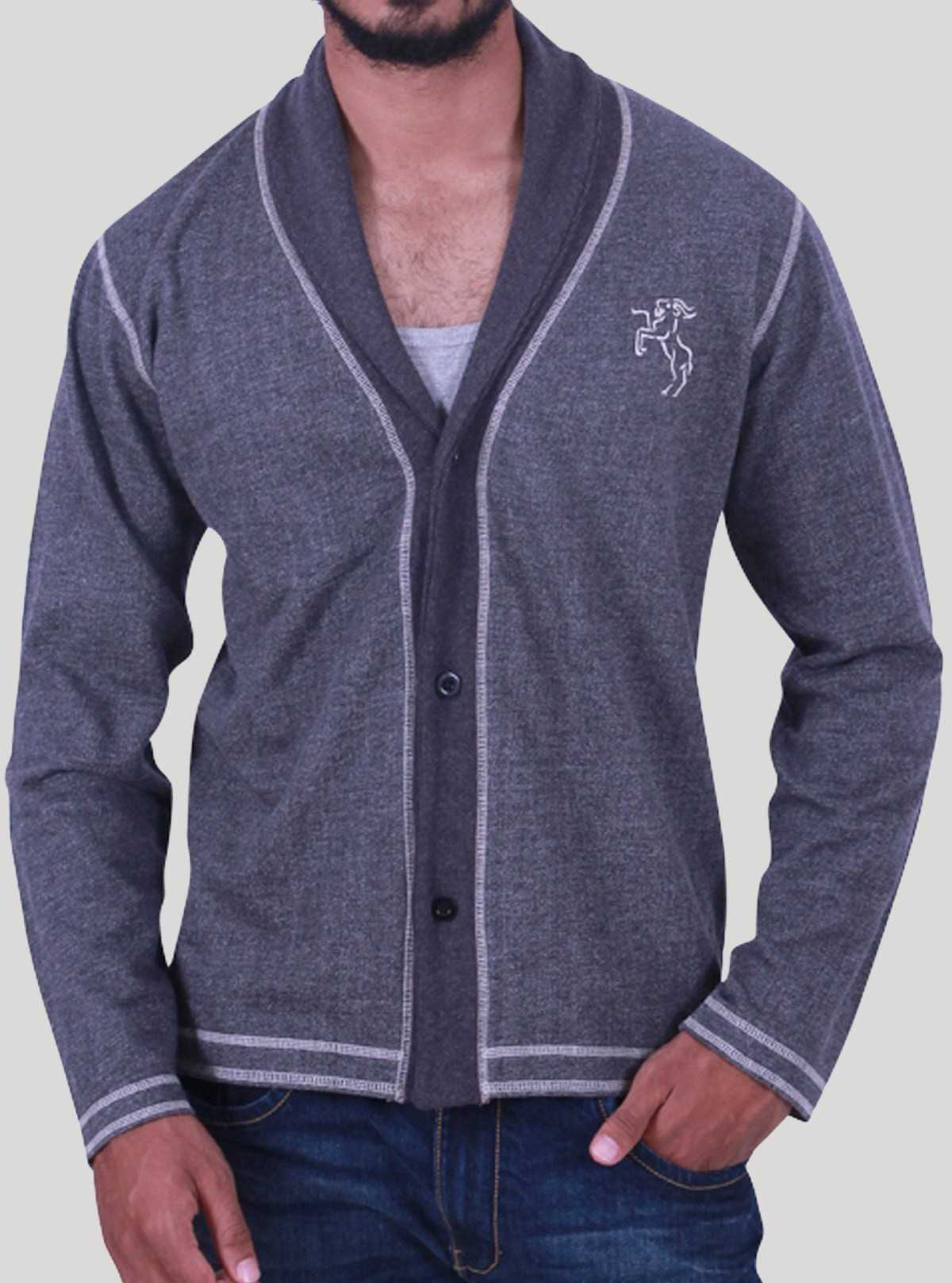 Charcoal Shawl Collar Cardigan Set – Boer and Fitch