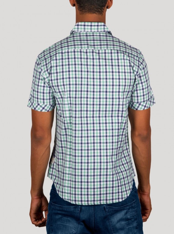 Soft Green checkered Shirt