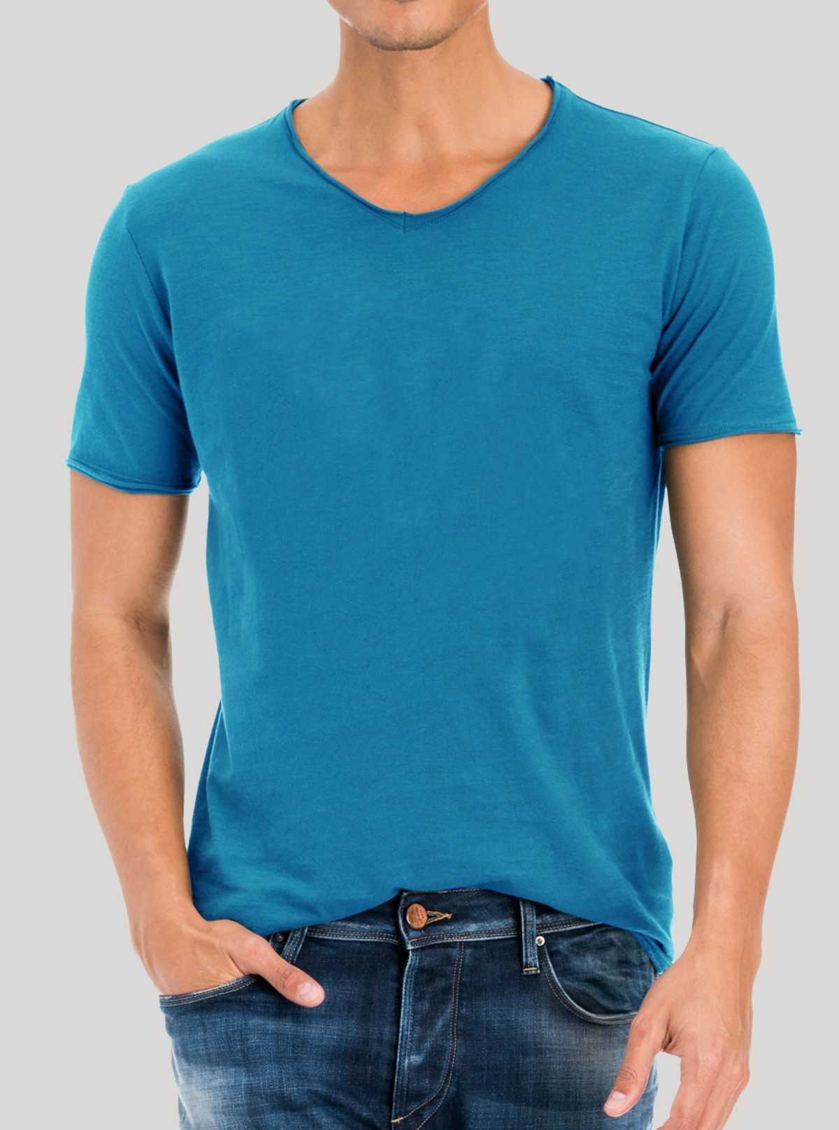 Turquoise Men's Slub Jersey T-Shirt – Boer and Fitch