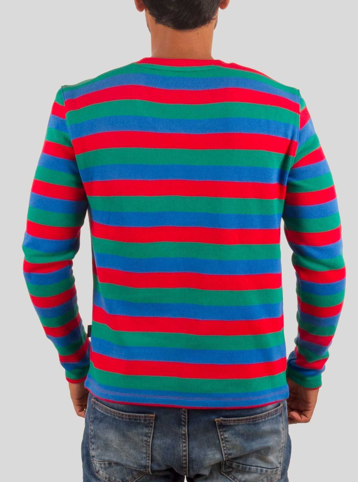 Men’s Multi-Color Pullover T-Shirt – Casual & Trendy | Boer & Fitch