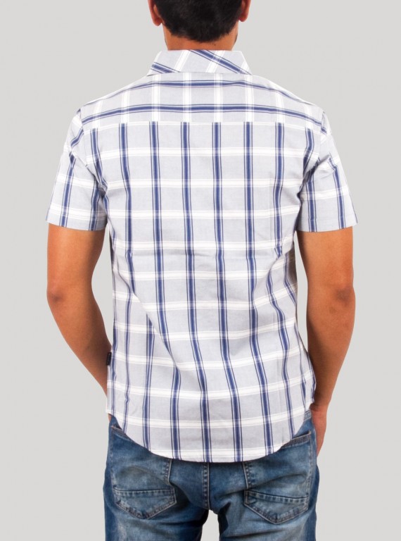 Blue Checks Casual Shirt