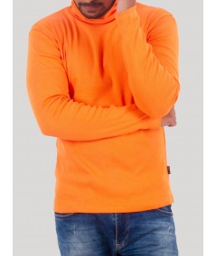 Orange Turtle Neck Sweatshirt – Boer and Fitch