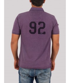 Purple Garment Dyed Polo T-Shirt for Men – Boer and Fitch