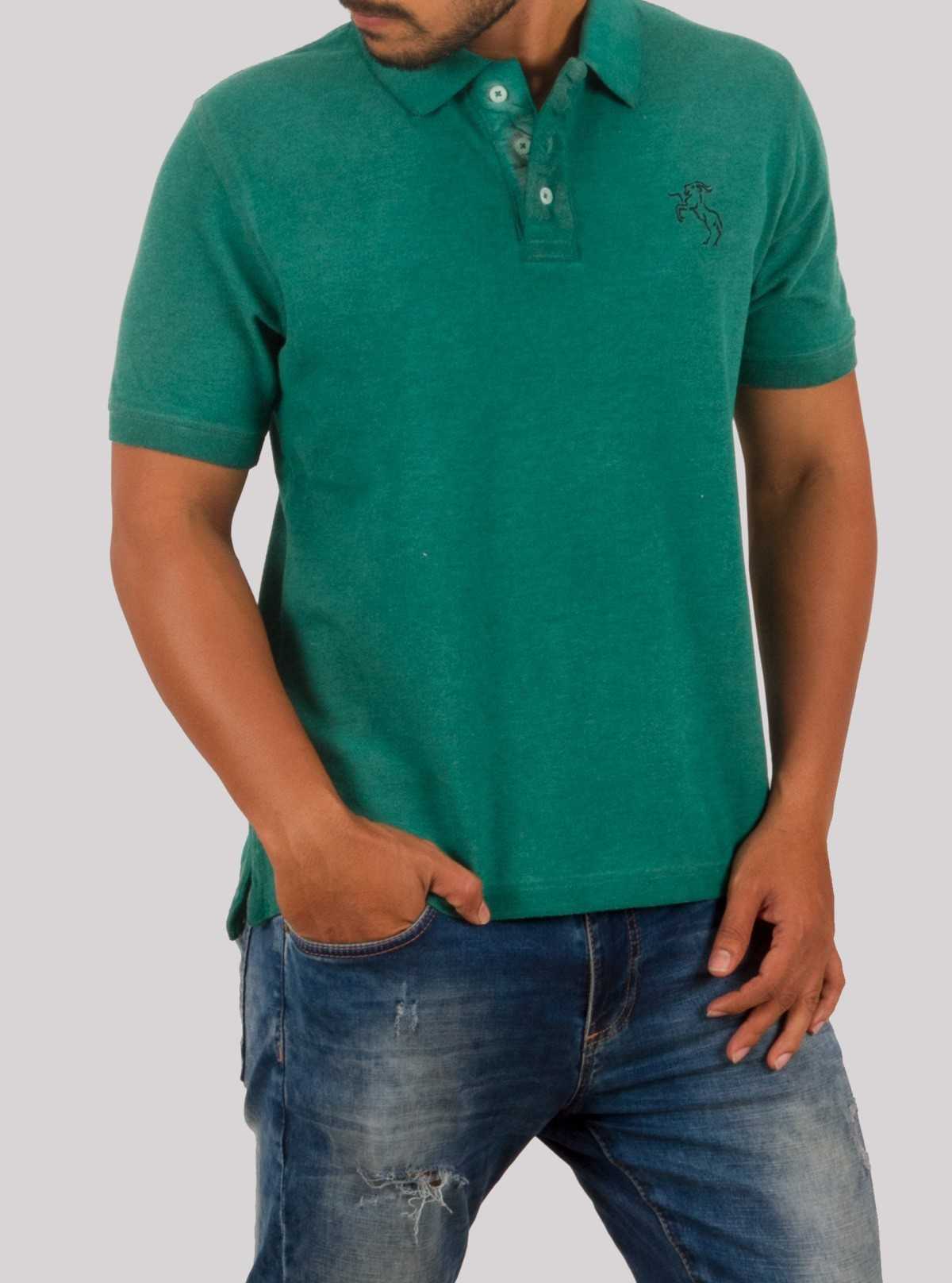 Olive Garment Dyed Polo T-Shirt for Men – Boer and Fitch