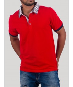 Classic Red Polo Pique T-Shirt for Men – Boer and Fitch