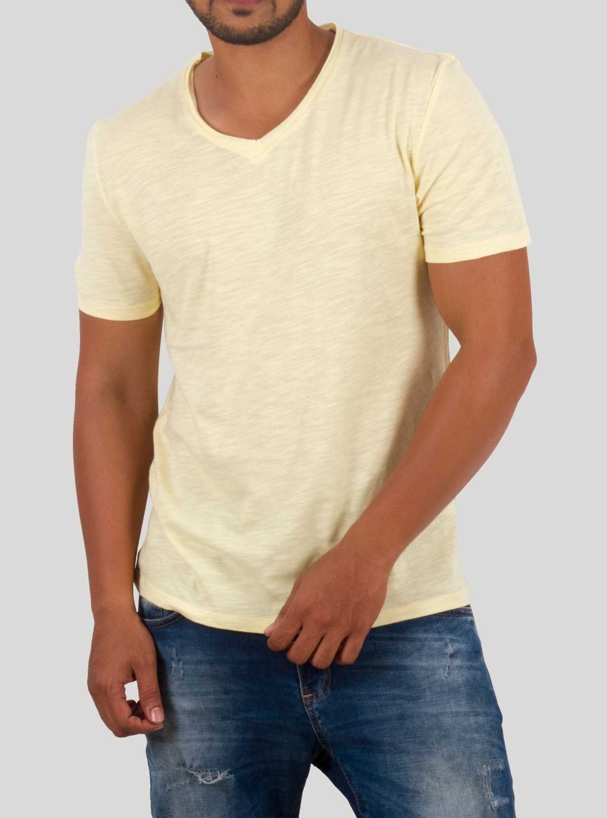 Light Yellow Men's Slub Jersey T-Shirt – Boer and Fitch
