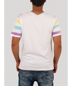 Multi Colour Print Round Neck TShirt