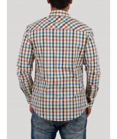 Ink Stripe Slim Fit Full Sleeve Shirt