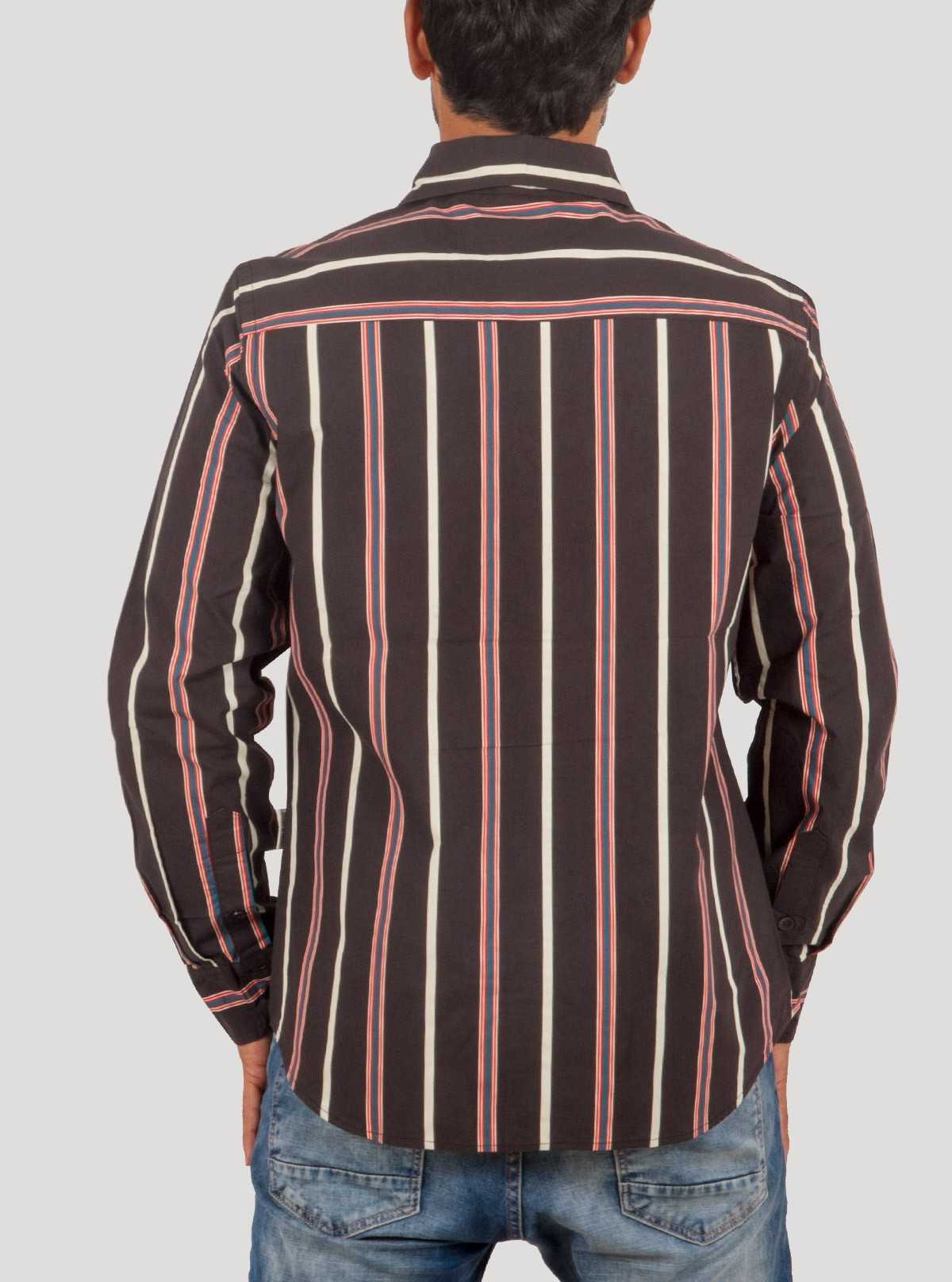 black stripe shirt