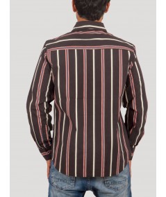 Black Stripe Casual Shirt