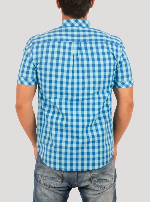 Blue Check Shirt