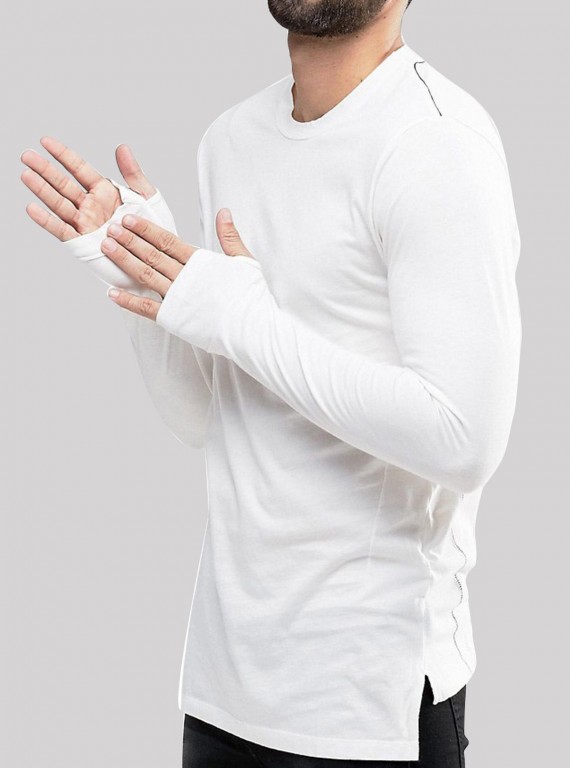 White Full Sleeve T-Shirt – Boer and Fitch