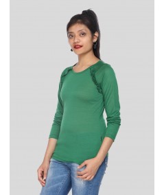 Fruitta Green Viscose Top