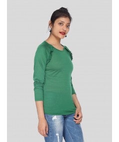 Fruitta Green Viscose Top