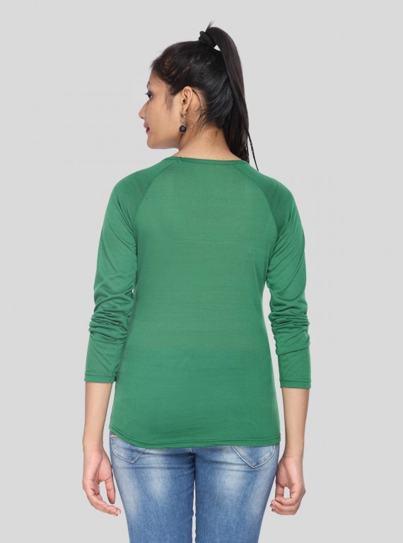 Fruitta Green Viscose Top