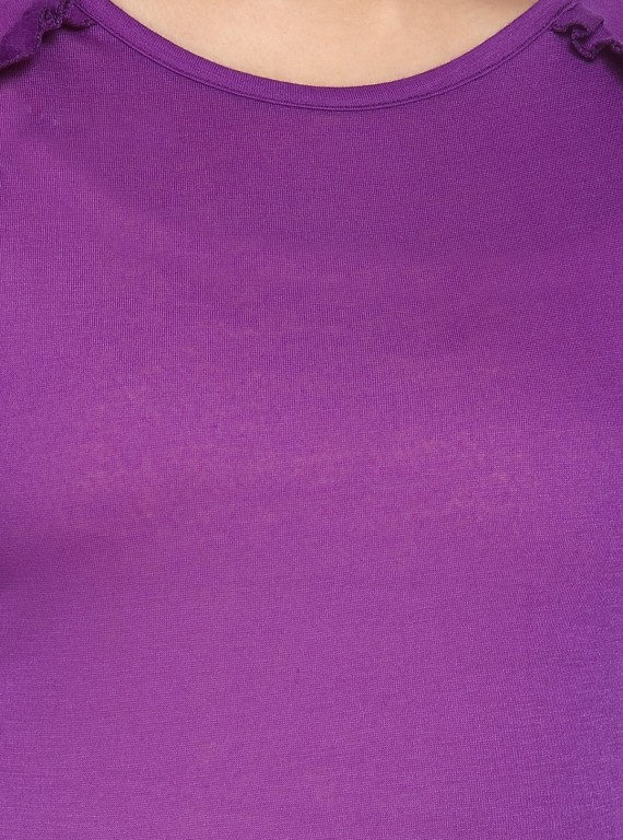 Fruitta Violet Viscose Top