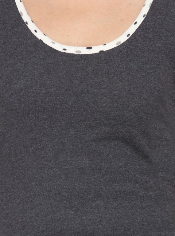 Spotted Melange Tank Top