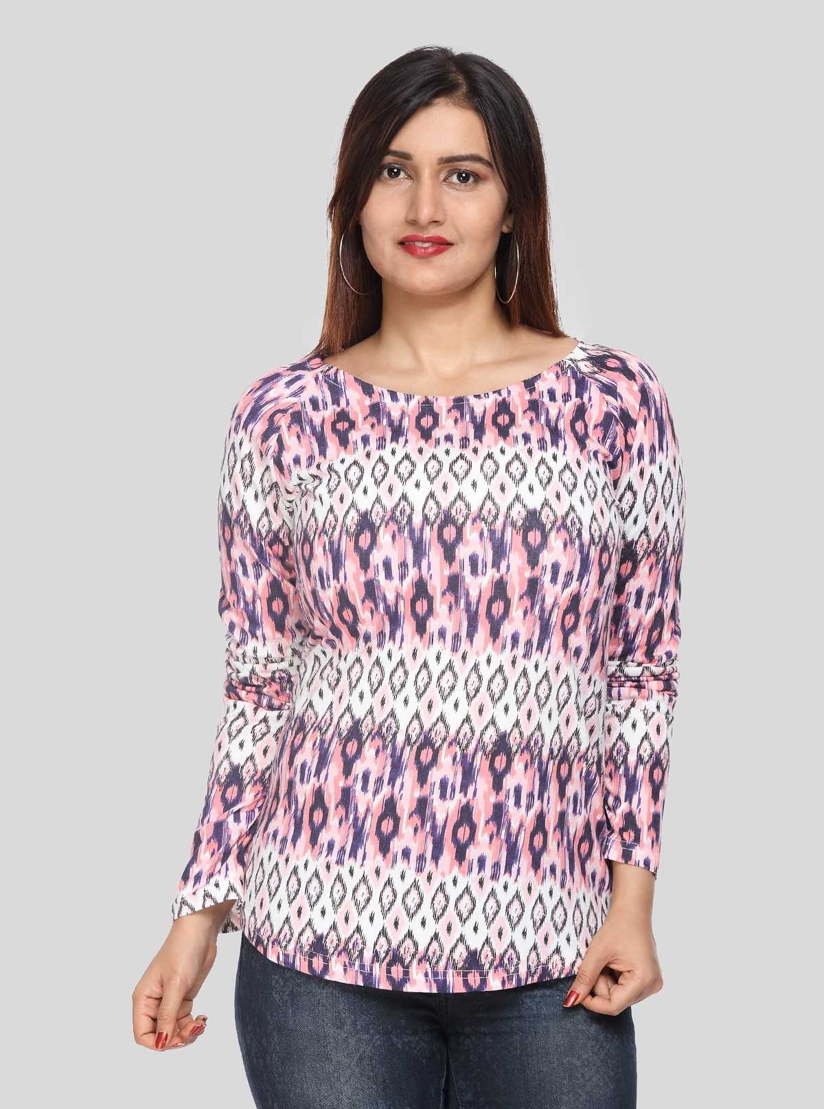 Rivera Printed Womens Top