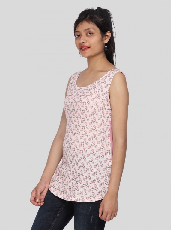 Happy Doll Graphic Print Top