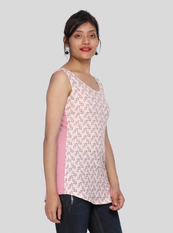 Happy Doll Graphic Print Top