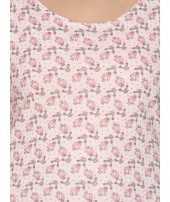 Happy Doll Graphic Print Top