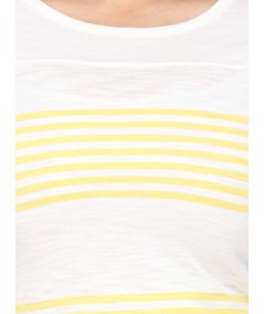 Lemon Stripe Womens Top