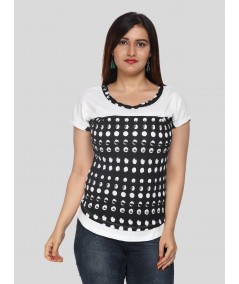 Women's Polka Printed Top – Timeless Dots & Effortless Charm by Boer & Fitch