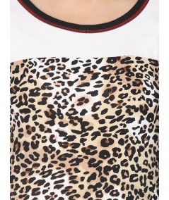 Womens Animal Foot Printed Top