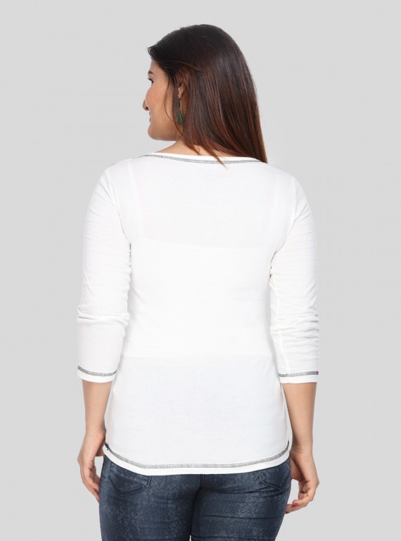 Dotted Cut & Sew Top