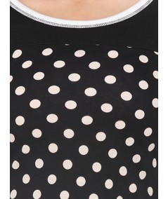 Dotted Cut & Sew Top
