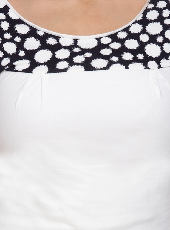 Ink Spread Cut & Sew Womens Top