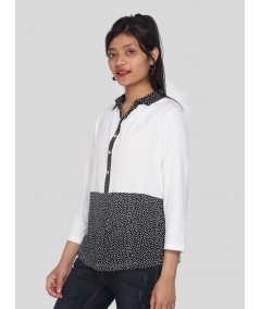 Dot Spreaded Womens Top