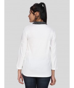 Dot Spreaded Womens Top