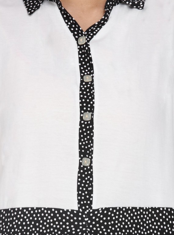 Dot Spreaded Womens Top