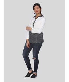 Dot Spreaded Womens Top