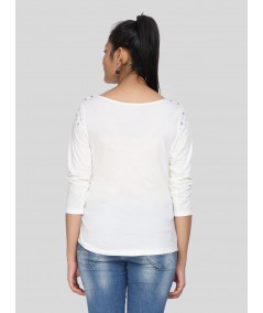 Multi DOT Printed Womens Top