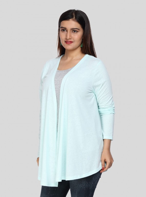 Mint Blue Shrug